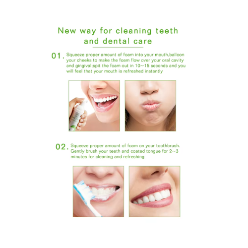 Mint-Flavored Organic Toothpaste – Fluoride-Free & Gentle Teeth Whitening