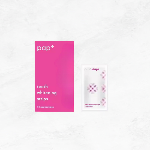 Non Peroxide Teeth Whitening Strips PAP Teeth Whitening Strips- Enamel Safe Whitening